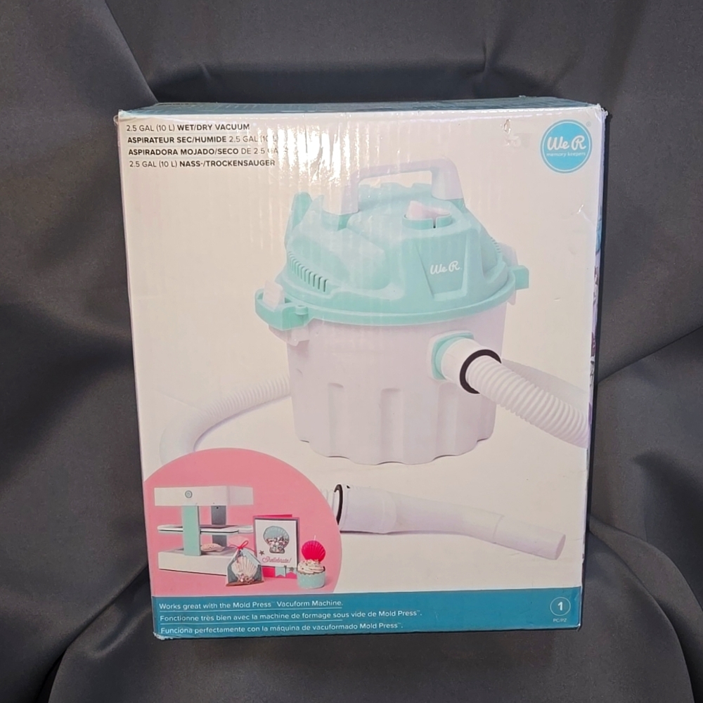 We R memory keepers 2.5 gallon wet and dry vacuum machine